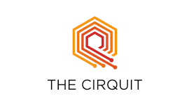 Abstract logo creator designed a tech company abstract logo